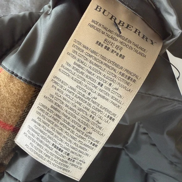 Burberry Men's Olive Green Vest - Picture 12 of 14